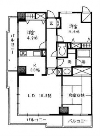 ファミールタワープラザ岡山イーストタワーの間取り