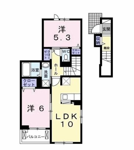 【間取り】 | パピィ　エーワン