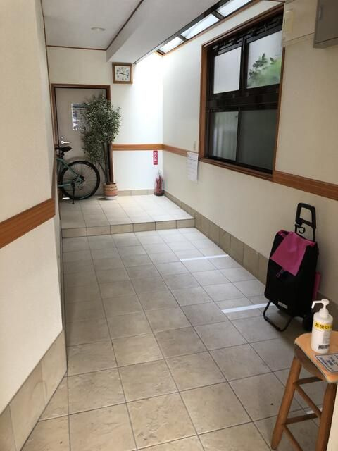 パークサイドルナのロビー