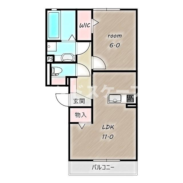 クオーレの間取り|高崎、前橋のお部屋探しはエンドスケープまで！お客様の理想お聞かせ下さい♪