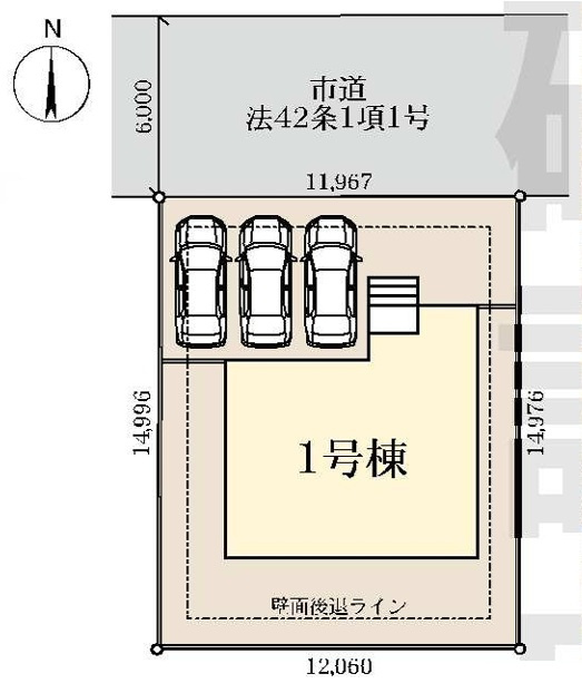 市原市青葉台７丁目第４の区画図