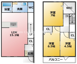 【間取り】 | Chantea　Ⅲ