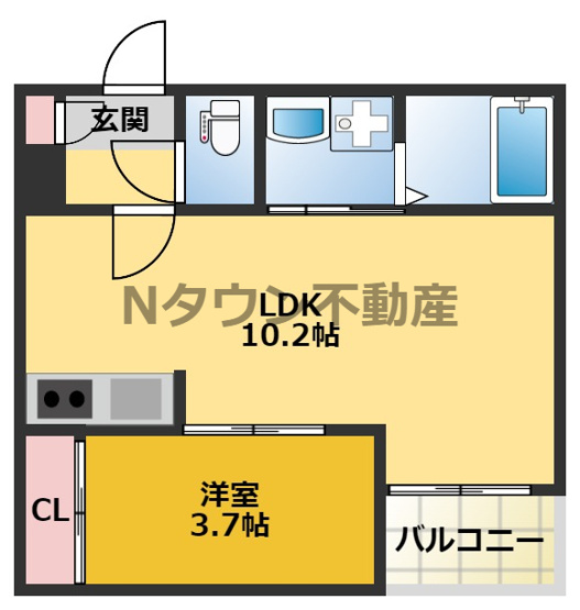 【間取り】 | REGALEST RUI | 間取りです。