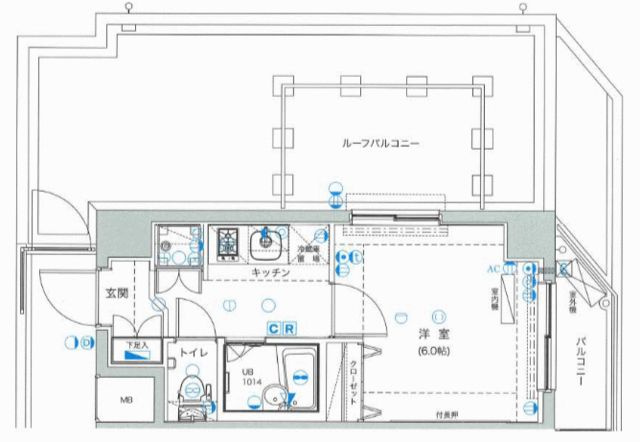 Ｖｅｒｏｎａ武蔵関Ｌｕｓｓｏの間取り