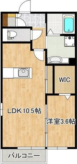 タイニーキャッスルの間取り|使い勝手の良い間取りです♪