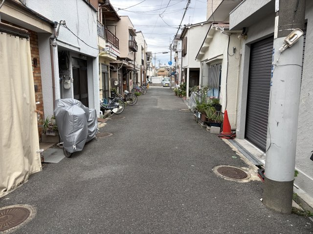 大蓮東5丁目ガレージハウスの周辺|前面道路:約3m