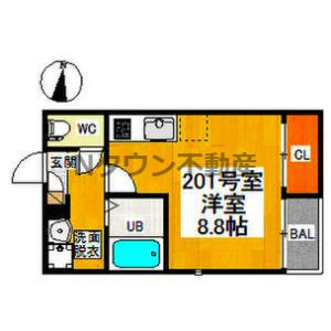 【間取り】 | GRANDTIC黒川 | 間取りです。