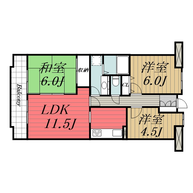 【間取り】