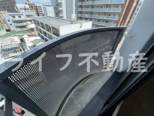ハピネスふせのバルコニー