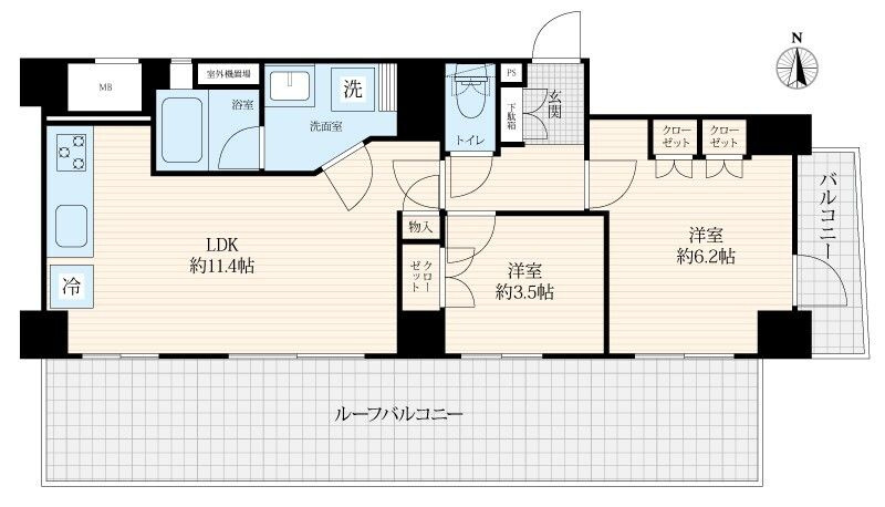 シーアイマンション立教前の間取り