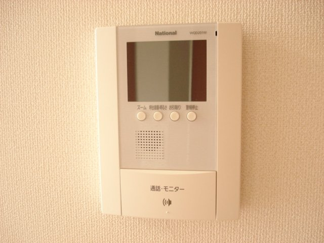 パークヒルズⅡのセキュリティ|カメラ付インターホン