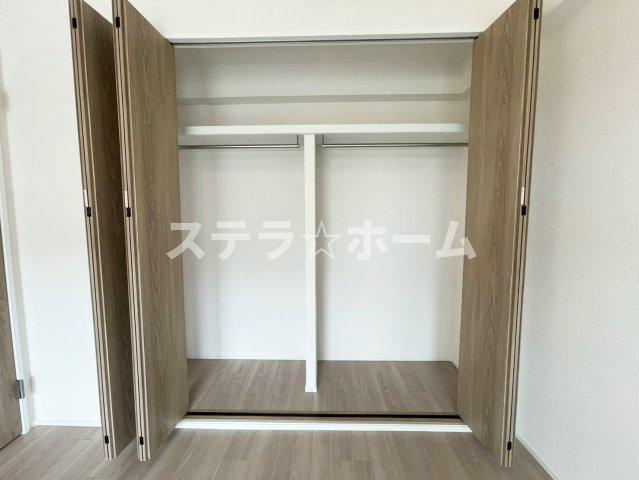 ファミールハイツ北大阪2号棟の収納|大きなスペースがあり、収納には困りません