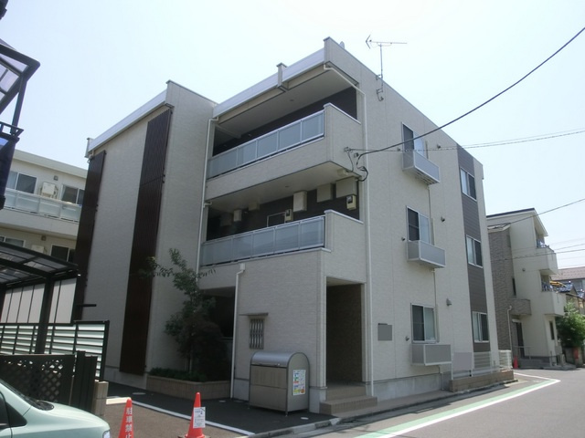 リブリ・ディアンの外観|建物裏側です。