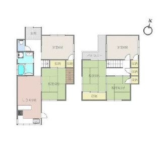 藤ノ木台2丁目戸建の間取り