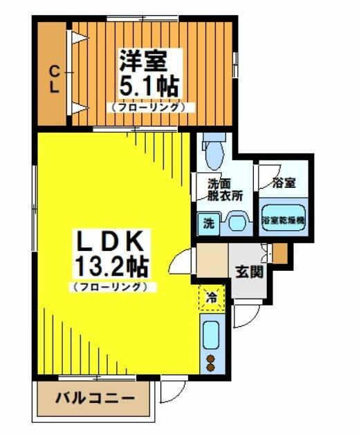 リキューザ永福の間取り