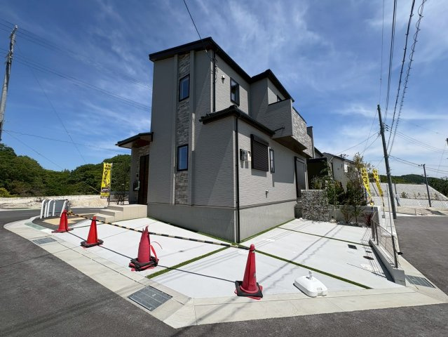 須磨区白川字高尾　新築戸建て　H-1の外観|建物外観を気になさる方へ、見た目の良い物件です