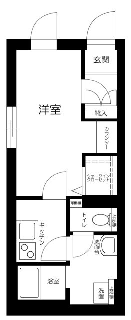 フェリデンシア住吉の間取り