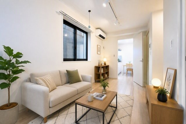 フェリデンシア住吉の洋室|※※家具・小物はイメージです