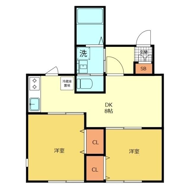セントラル東中野の間取り|間取りです。