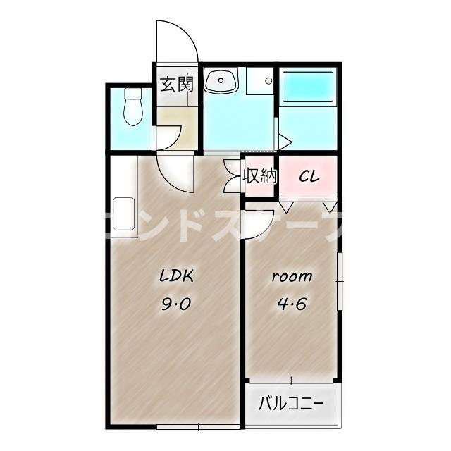 GARDEN　MIYAKOⅡの間取り|高崎、前橋のお部屋探しはエンドスケープまで！お客様の理想お聞かせ下さい♪