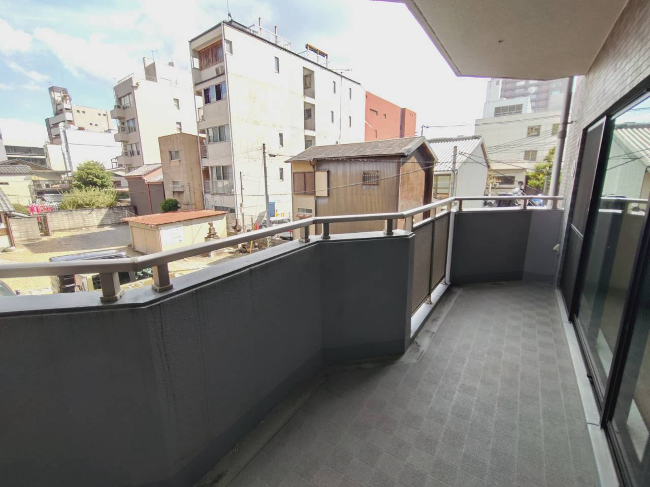 令和８年４月リフォーム済み角住戸◆「京都市役所前」駅徒歩４分◆３沿線利用可◆藤和河原町二条ホームズのバルコニー|バルコニー