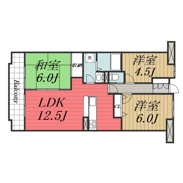 【間取り】