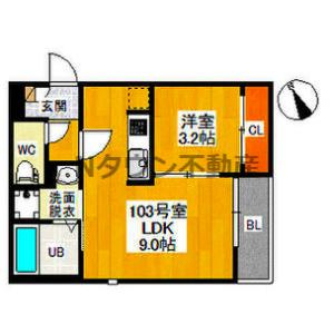 【間取り】 | GRANDTIC WILL | 間取りです。