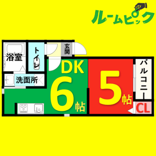 グランコンフォール米野Ⅲ　名古屋市賃貸　仲介手数料無料の間取り