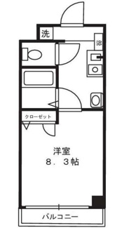 【間取り】 | カルナ市谷薬王寺 | 間取りです。