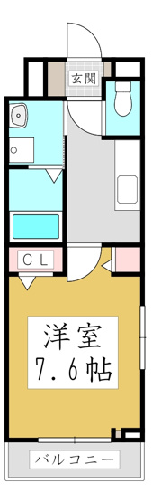 【間取り】 | レジメント岸川