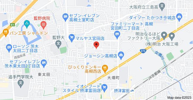YSマンションの地図