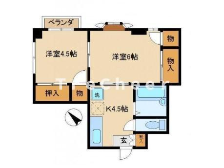 【間取り】 | ハイツ森島