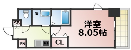 【間取り】 | レインボーコート玉造　仲介手数料無料
