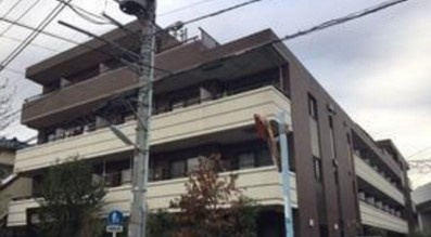【外観】 | ドゥーエ阿佐ヶ谷 | 鉄筋コンクリート造のがっちりとした建物。