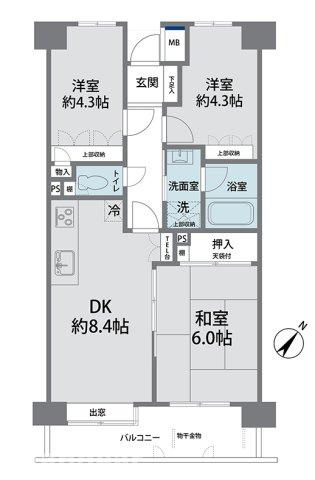 平井パーク・ホームズの間取り|ドキドキの新生活も、安心してスタート。ぴったりの住まいを見つけませんか？クランディアが一緒に住まい選びをサポートします‼　まずは、お気軽にお問合せください　＃クランディア