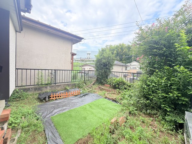 取手市白山中古戸建の庭