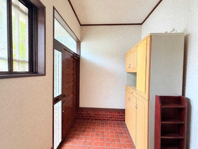 取手市白山中古戸建の玄関
