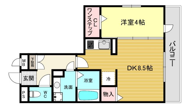 【間取り】 | アーバンハイツ段上