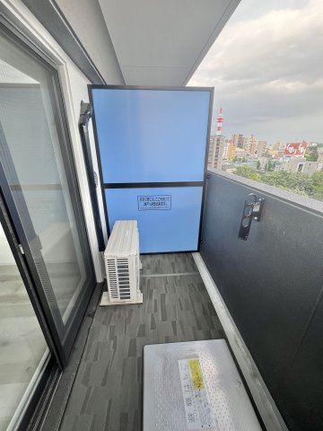 CREST TAPP金山のバルコニー
