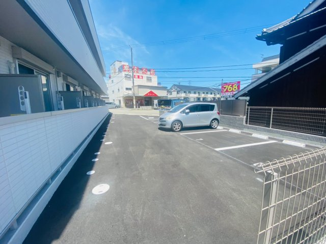セジュール大村の駐車場