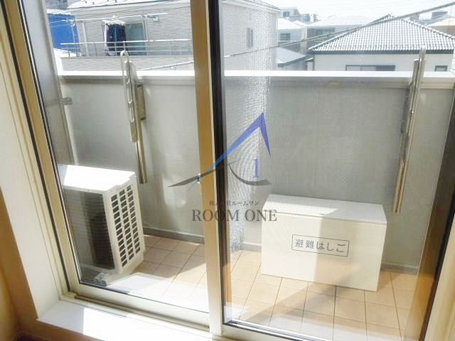 ビューノナガサカ八広4のバルコニー|バルコニーです。