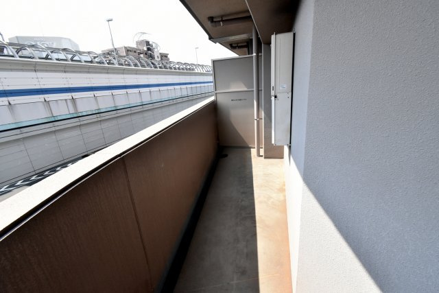 アーバングリーン甲子園のバルコニー