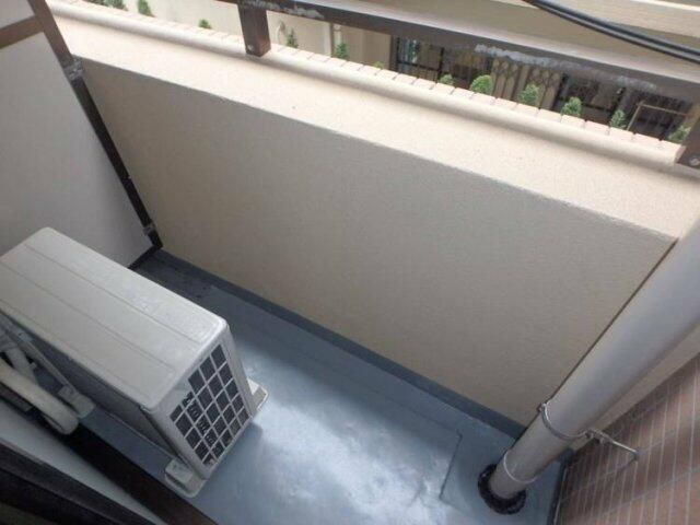 墨田区両国２丁目の賃貸マンションのバルコニー
