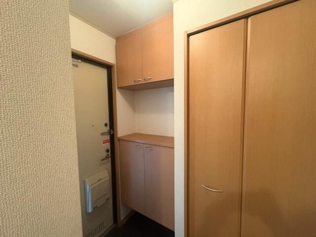 エスポワールＢ棟の玄関