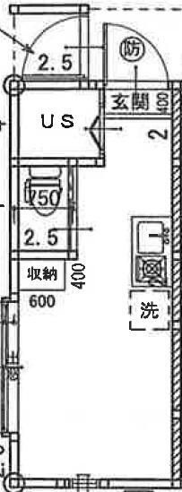 アーバンプレイス神楽坂２の間取り|間取りです。