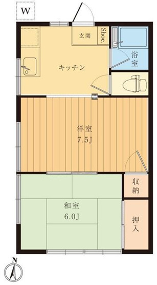 【間取り】 | コーポながみね