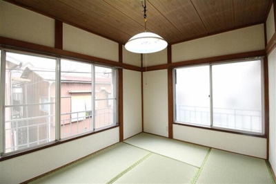 【和室】 | コーポながみね | 和室（６．０帖）