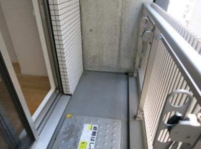 【バルコニー】Cassia Kawasaki Residence　旧カッシア川崎レジデンス 