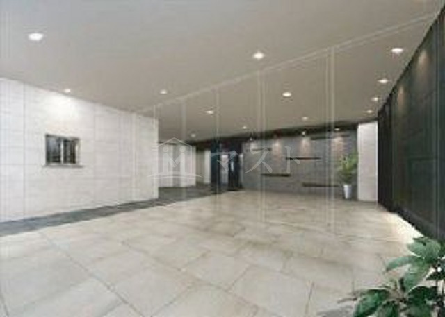 エスリード大阪城アクシスのロビー