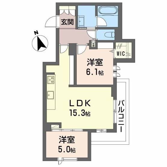 【間取り】 | シャーメゾン クオソーレ